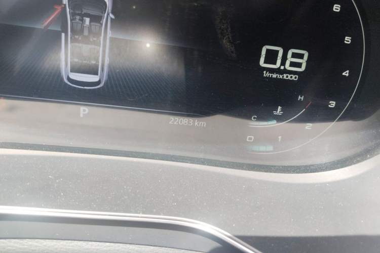 Used Roewe RX5 2020 PLUS 300TGI Automatic Ali National Style Ronglin Edition Odometer Close Up