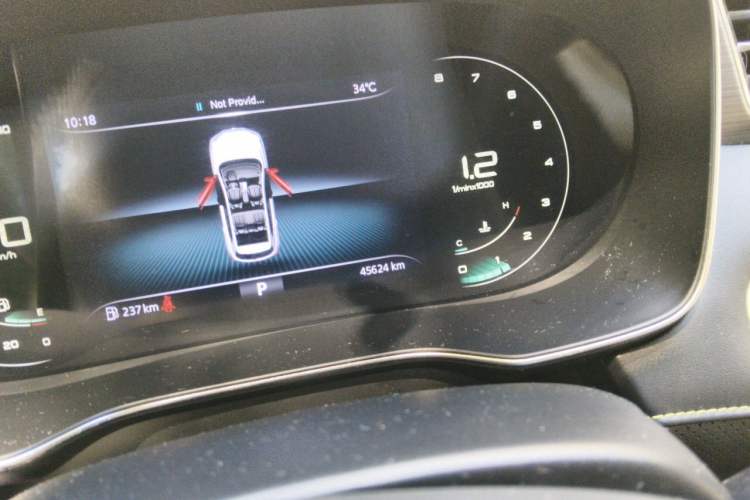 Used Roewe RX5 2020 PLUS 300TGI Automatic Ali National Trend Flagship Edition Odometer Close Up