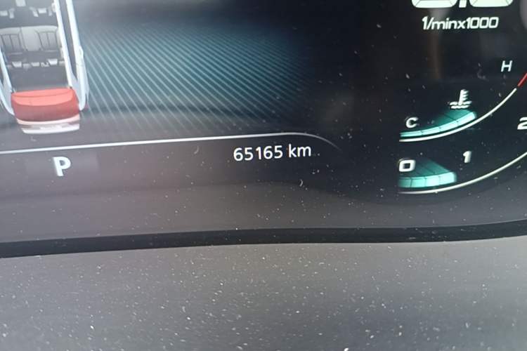 Used Roewe RX5 2020 PLUS 300TGI Automatic Ali National Trend Flagship Edition Odometer Close Up