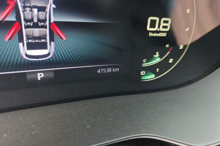 Used Roewe RX5 2020 20T Automatic Ali Smart Network Beyond Flagship Edition Odometer Close Up