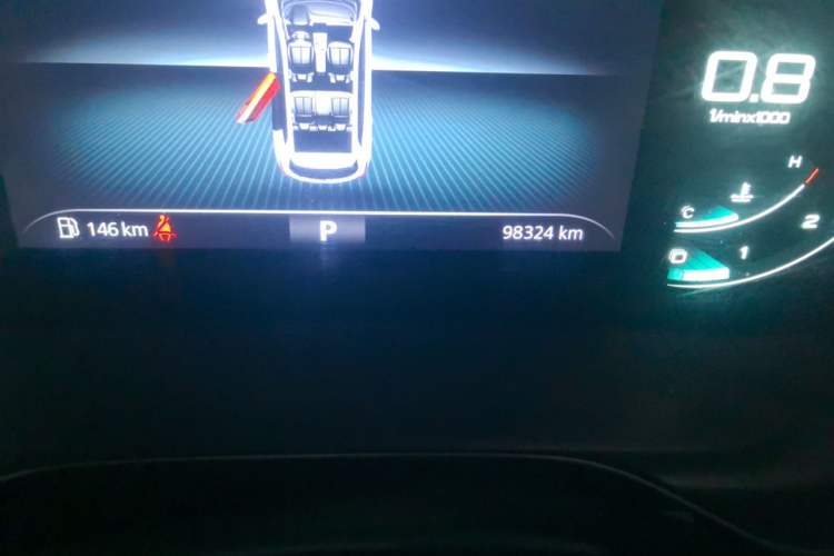 Used Roewe RX5 2020 PLUS 300TGI Automatic Ali National Style Ronglin Edition Odometer Close Up