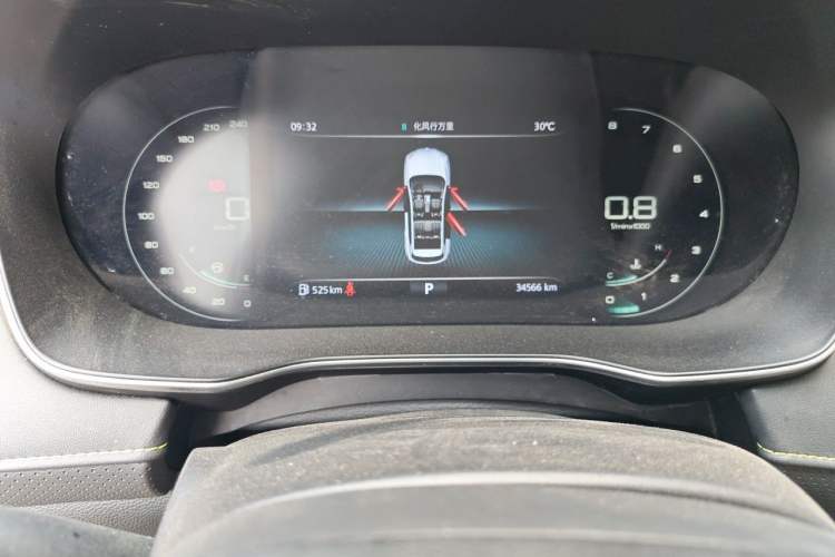 Used Roewe RX5 2020 PLUS 300TGI Automatic Ali National Trend Flagship Edition Odometer Close Up