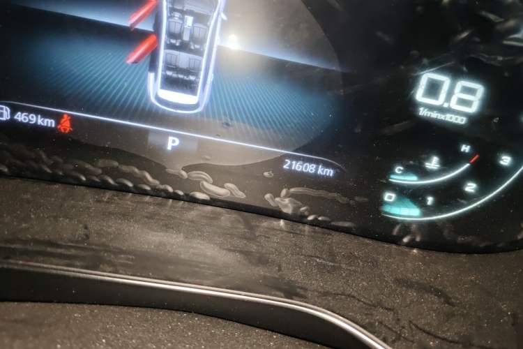 Used Roewe RX5 2020 PLUS 300TGI Automatic Ali National Trend Flagship Edition Odometer Close Up
