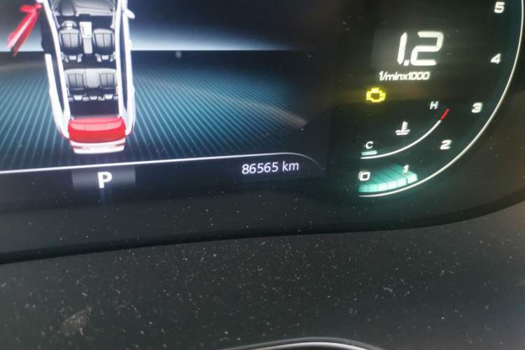 Used Roewe RX5 2020 PLUS 300TGI Automatic Ali National Style Ronglin Edition Odometer Close Up