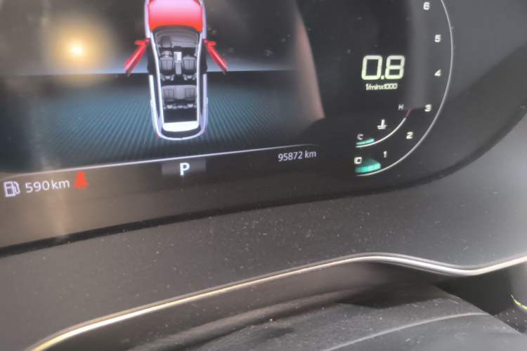 Used Roewe RX5 2020 PLUS 300TGI Automatic Ali National Style Ronglin Edition Odometer Close Up