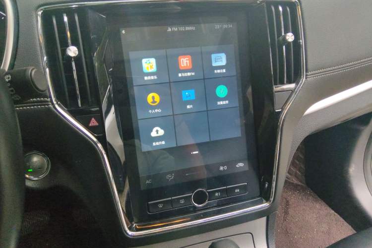 Used Roewe RX5 2020 20T Automatic 4G Connect Superior Flagship Edition Audio And AC Panel