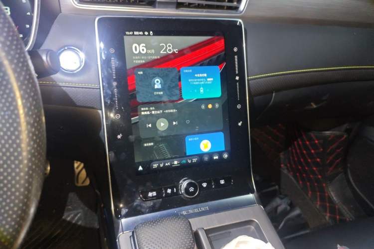 Used Roewe RX5 2020 PLUS 300TGI Automatic Ali National Style Ronglin Edition Audio And AC Panel