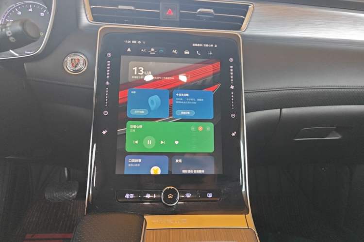 Used Roewe RX5 2020 PLUS 300TGI Automatic Ali National Style Luxury Edition Audio And AC Panel