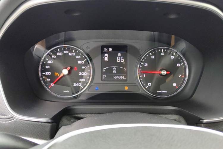 Used Roewe RX5 2020 20T Automatic 4G Connect Superior Flagship Edition Instrument Cluster
