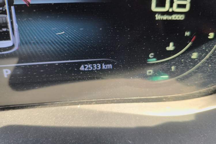 Used Roewe RX5 2020 PLUS 300TGI Automatic Ali National Trend Flagship Edition Odometer Close Up