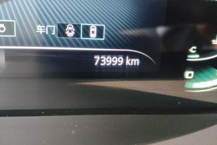 Used Roewe RX5 2020 PLUS 300TGI Automatic Ali National Trend Flagship Edition Odometer Close Up