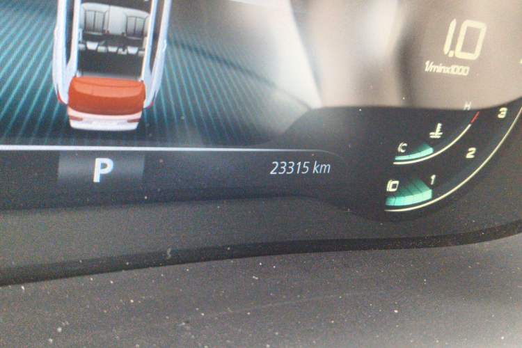 Used Roewe RX5 2020 PLUS 300TGI Automatic Ali National Trend Flagship Edition Odometer Close Up