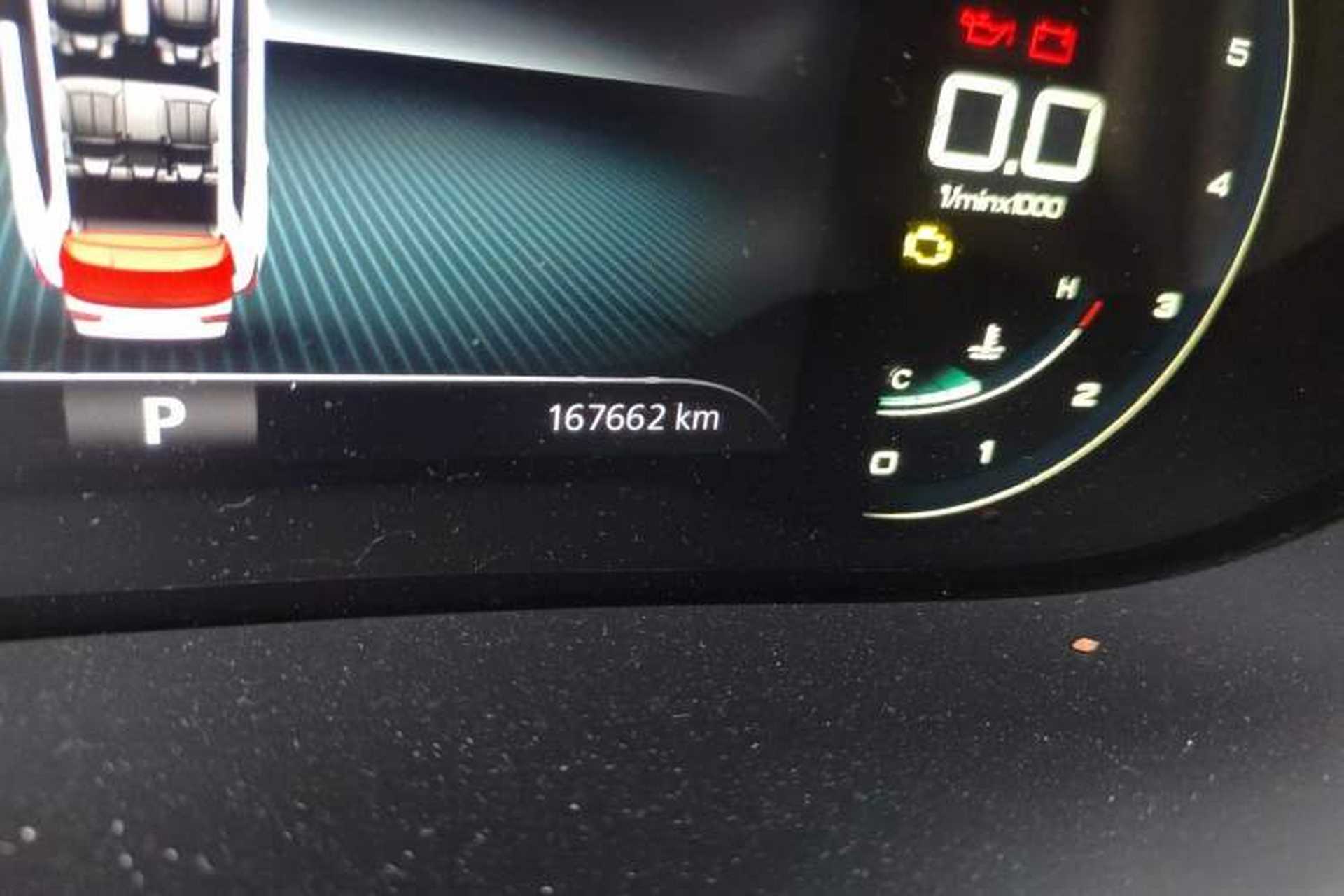 Used Roewe RX5 2020 PLUS 300TGI Automatic Ali National Trend Flagship Edition Odometer Close Up