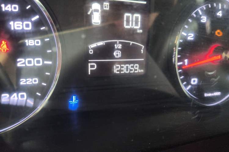 Used Roewe RX5 2020 20T Automatic 4G Connect Superior Flagship Edition Odometer Close Up