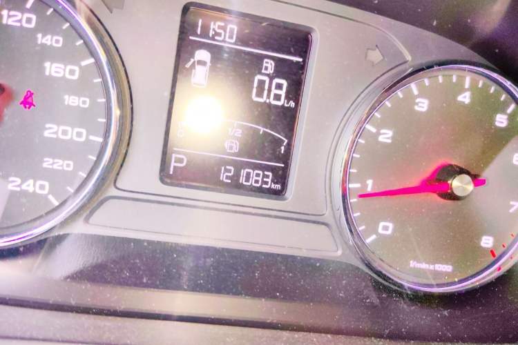Used Roewe RX5 2020 20T Automatic 4G Connected Million Edition Odometer Close Up