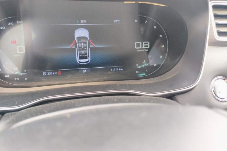 Used Roewe RX5 2020 PLUS 300TGI Automatic Ali National Trend Flagship Edition Odometer Close Up