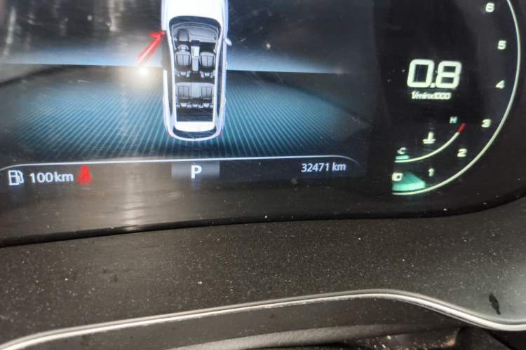 Used Roewe RX5 2020 PLUS 300TGI Automatic Ali National Trend Flagship Edition Odometer Close Up