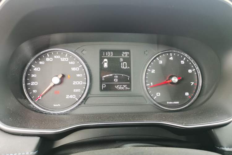 Used Roewe RX5 2020 PLUS 300TGI Automatic Ali National Style Luxury Edition Odometer Close Up