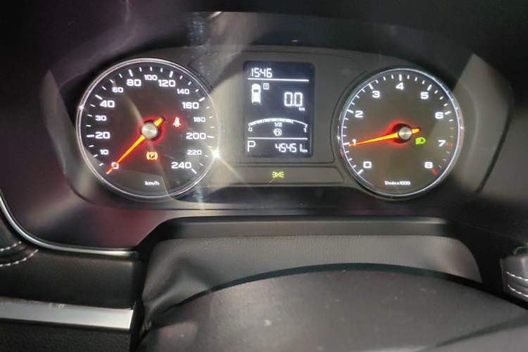 Used Roewe RX5 2020 20T Automatic 4G Connect Superior Flagship Edition Odometer Close Up