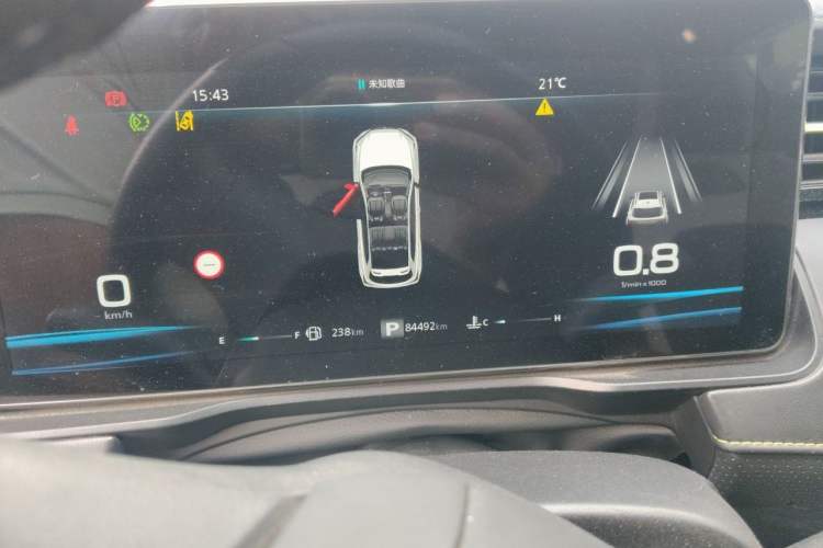 Used Roewe RX5 2021 PLUS 330TGI Automatic National Trend Intelligent Deluxe Edition Instrument Cluster