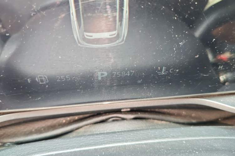 Used Roewe RX5 2021 PLUS 330TGI Automatic National Trend Intelligent Deluxe Edition Odometer Close Up