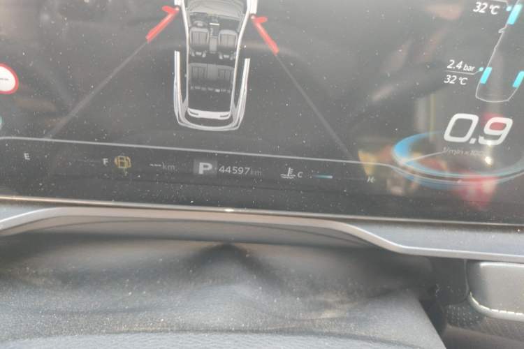 Used Roewe RX5 2021 PLUS 330TGI Automatic National Trend Intelligent Deluxe Edition Odometer Close Up