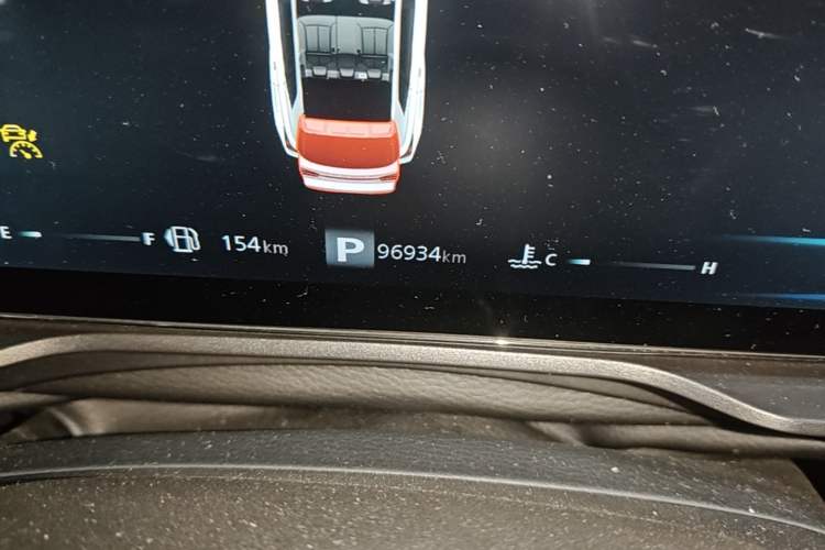 Used Roewe RX5 2021 PLUS 330TGI Automatic National Trend Intelligent Deluxe Edition Odometer Close Up