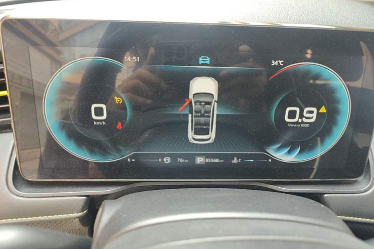 Used Roewe RX5 2021 PLUS 330TGI Automatic National Style Smart Enjoyment Edition Instrument Cluster
