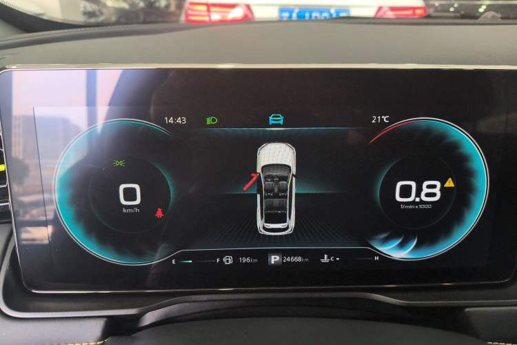Used Roewe RX5 2021 PLUS 330TGI Automatic National Style Smart Enjoyment Edition Instrument Cluster