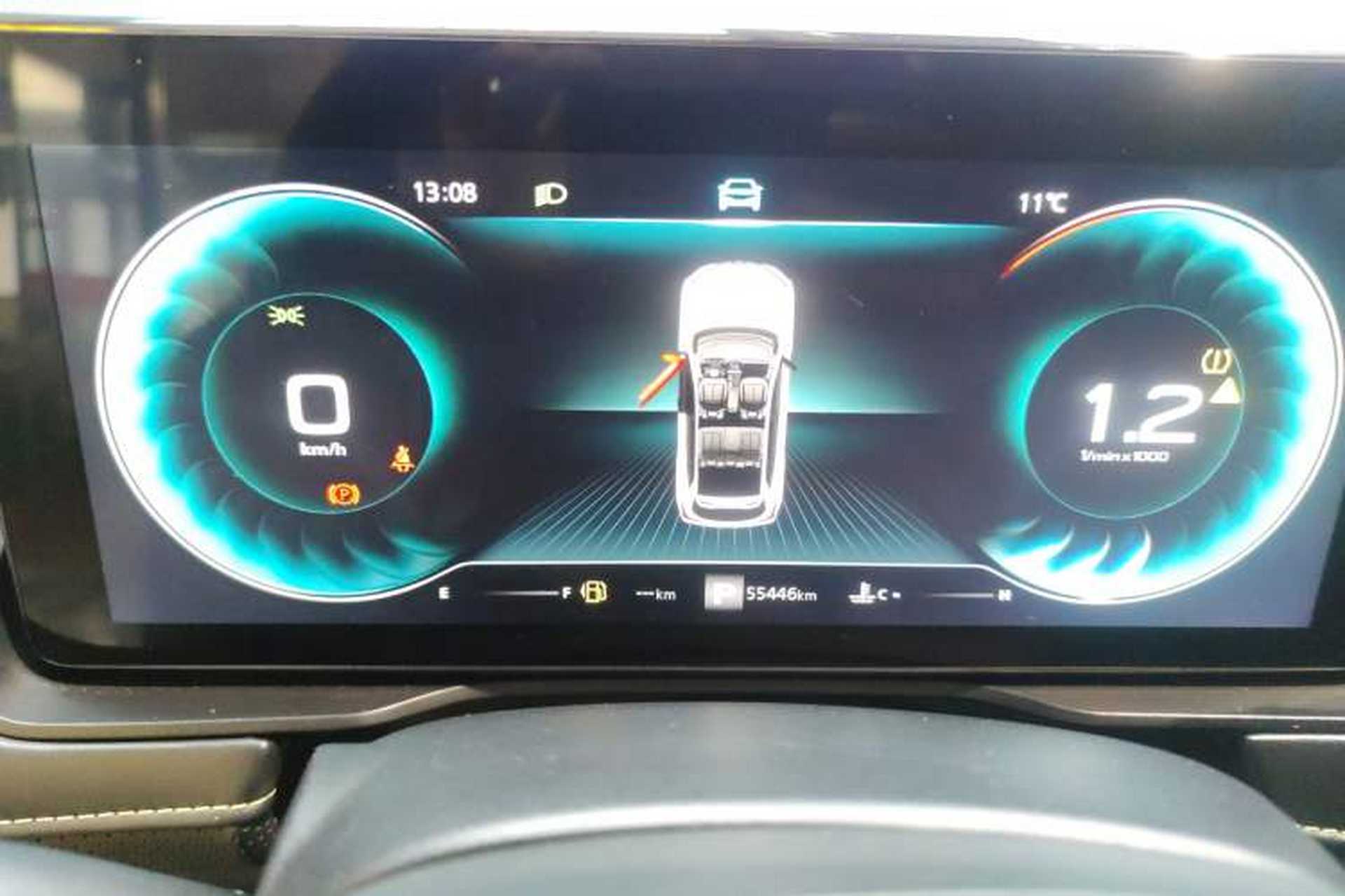 Used Roewe RX5 2021 PLUS 330TGI Automatic National Style Smart Enjoyment Edition Instrument Cluster