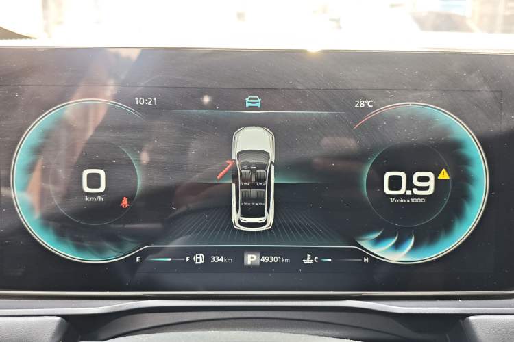 Used Roewe RX5 2021 PLUS 330TGI Automatic National Style Smart Enjoyment Edition Instrument Cluster