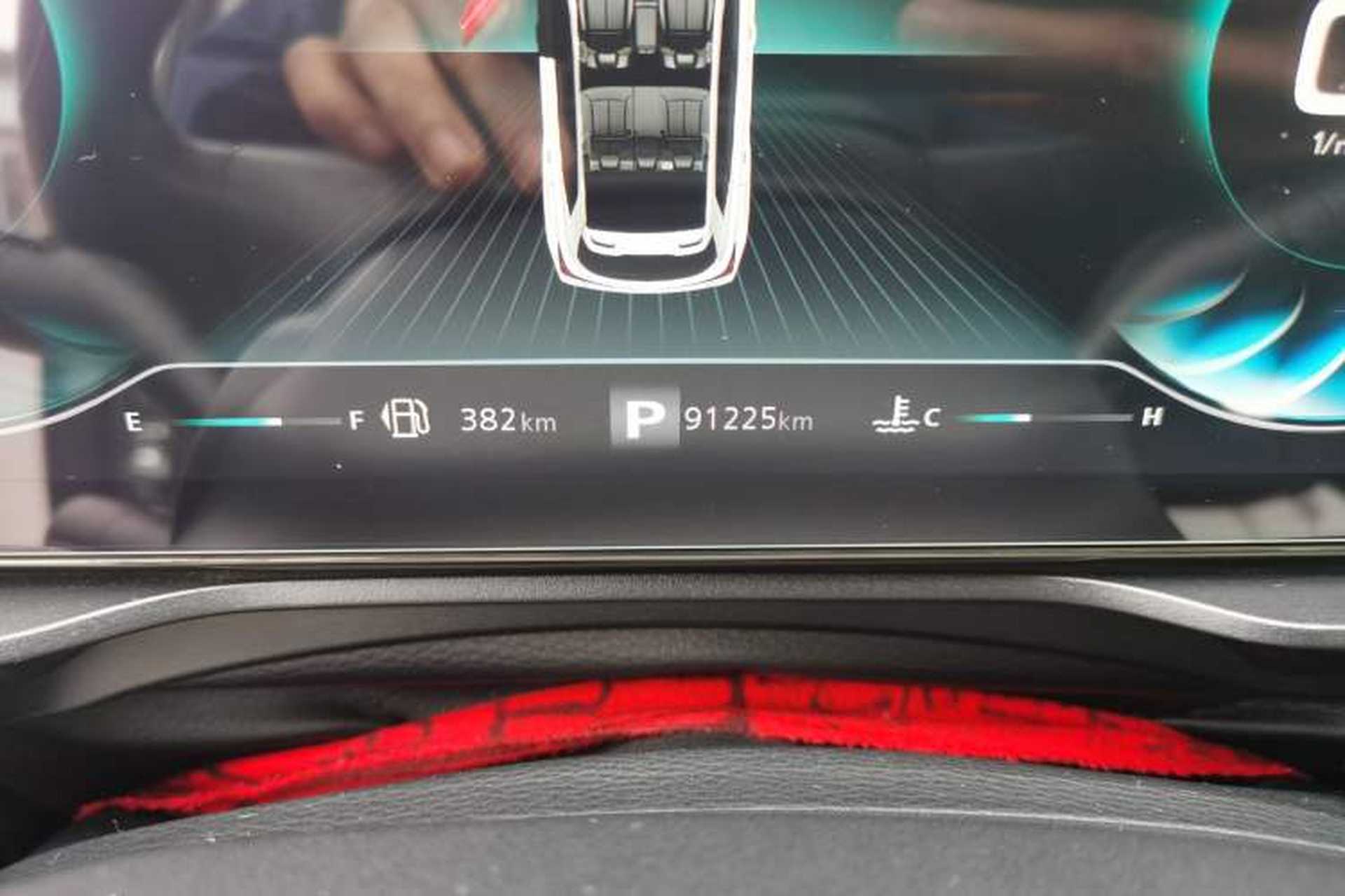 Used Roewe RX5 2021 PLUS 330TGI Automatic National Style Smart Enjoyment Edition Odometer Close Up