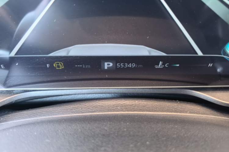 Used Roewe RX5 2021 PLUS 330TGI Automatic National Trend Intelligent Deluxe Edition Odometer Close Up