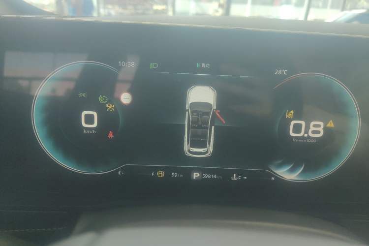 Used Roewe RX5 2021 PLUS 330TGI Automatic National Trend Intelligent Deluxe Edition Odometer Close Up