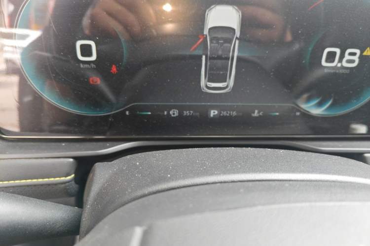 Used Roewe RX5 2021 PLUS 330TGI Automatic National Trend Intelligent Deluxe Edition Odometer Close Up