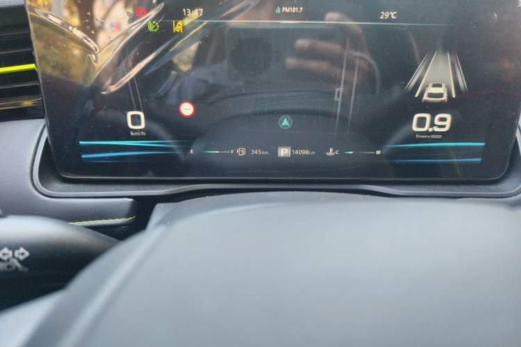 Used Roewe RX5 2021 PLUS 330TGI Automatic National Trend Intelligent Deluxe Edition Odometer Close Up