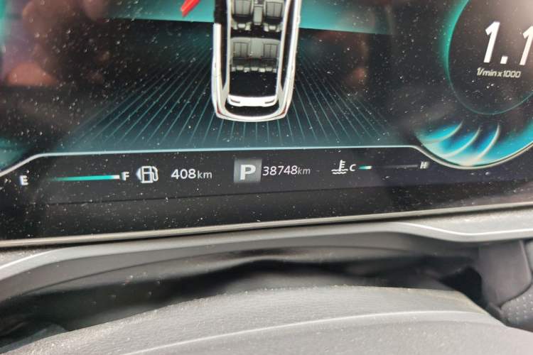 Used Roewe RX5 2021 PLUS 330TGI Automatic National Style Smart Enjoyment Edition Odometer Close Up