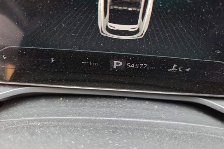 Used Roewe RX5 2021 PLUS 330TGI Automatic National Style Smart Luxury Edition Odometer Close Up