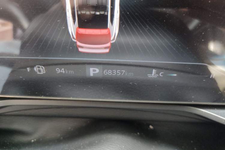 Used Roewe RX5 2021 PLUS 330TGI Automatic National Style Smart Enjoyment Edition Odometer Close Up