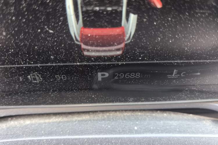 Used Roewe RX5 2021 PLUS 330TGI Automatic National Trend Intelligent Deluxe Edition Odometer Close Up