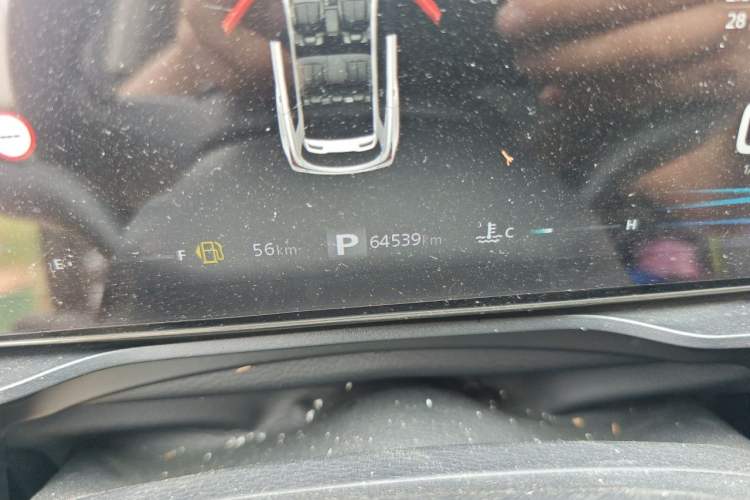 Used Roewe RX5 2021 PLUS 330TGI Automatic National Trend Intelligent Deluxe Edition Odometer Close Up