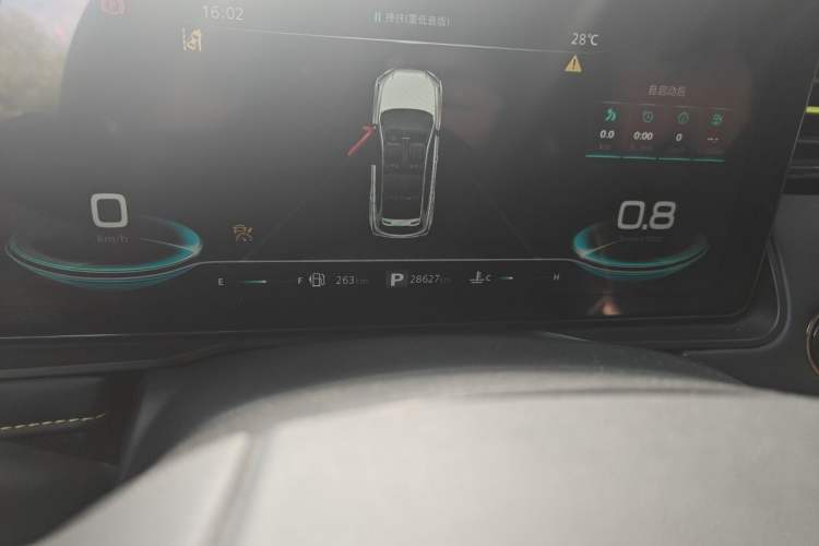 Used Roewe RX5 2021 PLUS 330TGI Automatic National Trend Intelligent Deluxe Edition Odometer Close Up