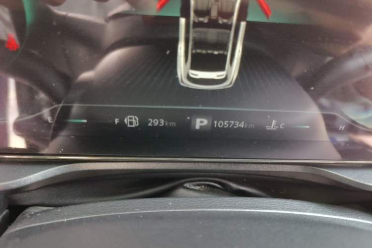 Used Roewe RX5 2021 PLUS 330TGI Automatic National Style Smart Enjoyment Edition Odometer Close Up