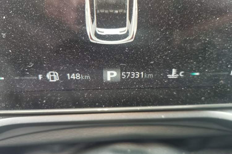 Used Roewe RX5 2021 PLUS 330TGI Automatic National Style Smart Luxury Edition Odometer Close Up