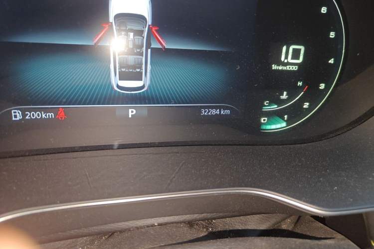 Used Roewe RX5 2021 PLUS 300TGI Automatic Ali National Trend Flagship Ronglin Edition Odometer Close Up