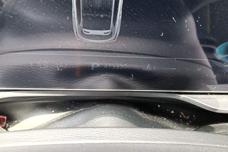 Used Roewe RX5 2021 PLUS 330TGI Automatic National Trend Intelligent Deluxe Edition Odometer Close Up