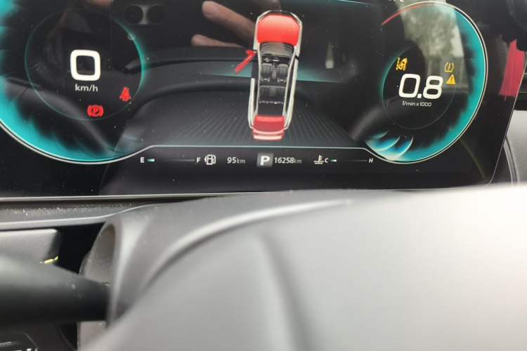 Used Roewe RX5 2021 PLUS 330TGI Automatic National Trend Intelligent Deluxe Edition Odometer Close Up