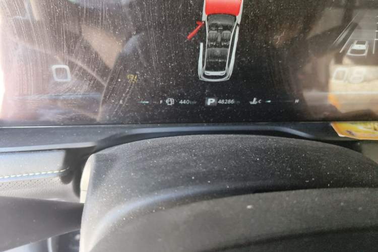 Used Roewe RX5 2021 PLUS 330TGI Automatic National Trend Intelligent Deluxe Edition Odometer Close Up