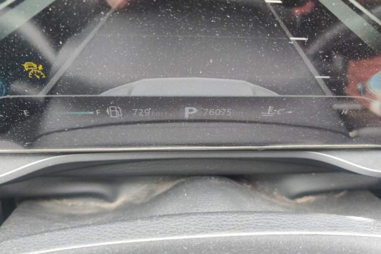Used Roewe RX5 2021 PLUS 330TGI Automatic National Style Smart Enjoyment Edition Odometer Close Up