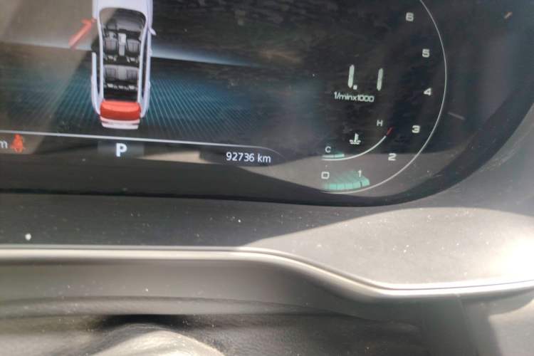 Used Roewe RX5 2021 PLUS 300TGI Automatic Ali National Trend Flagship Ronglin Edition Odometer Close Up